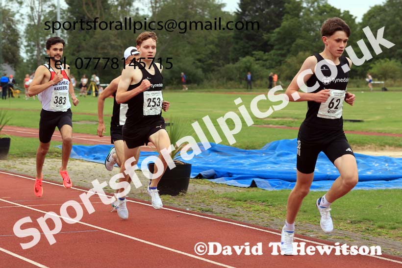 1500 metres, 2025 NEGP No 5 Monkton, Wednesday, July 23rd. Photo: David T. Hewitson/Sports for All Pics